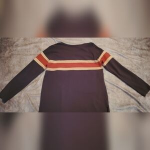 Easel SMALL Striped Long Sleeve Top